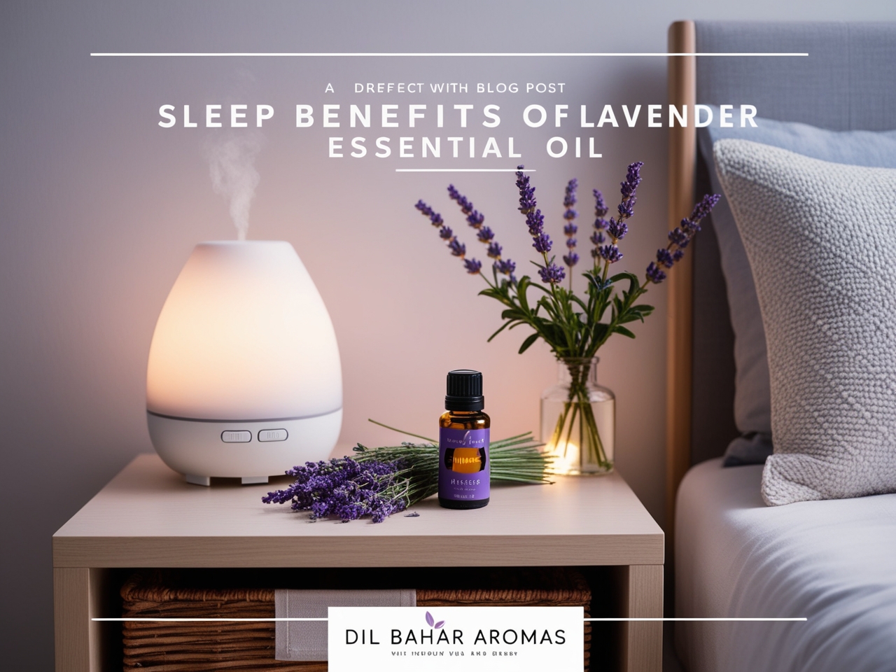 Lavender Essential Oil for Sleep: How to Use It for a Peaceful Night's Rest