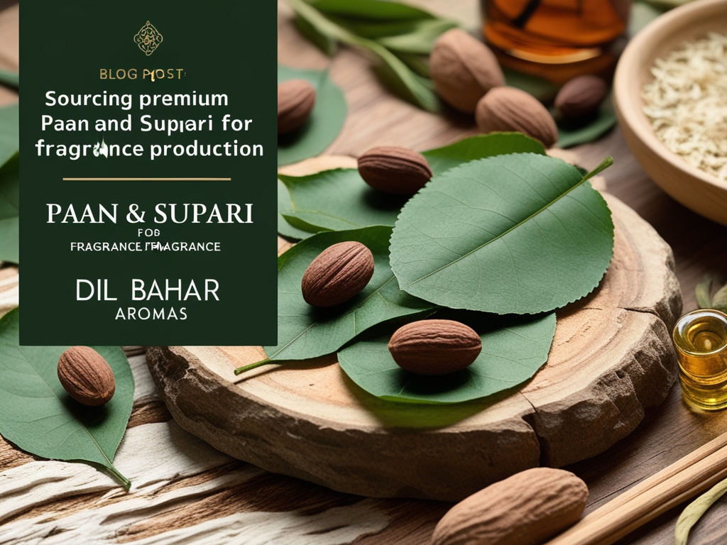 Where Can Manufacturers Source Premium-Quality Paan and Supari for Fragrance Products?
