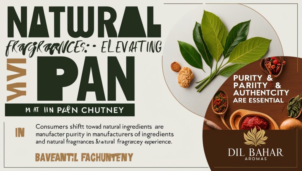 Natural Fragrances for Pan Chutney: Elevating Taste and Tradition Fragrances for Pan Chutney