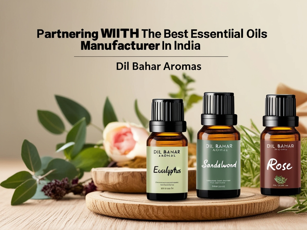 Essential Oils Manufacturers in India: Why Dil Bahar Aromas Leads the Way