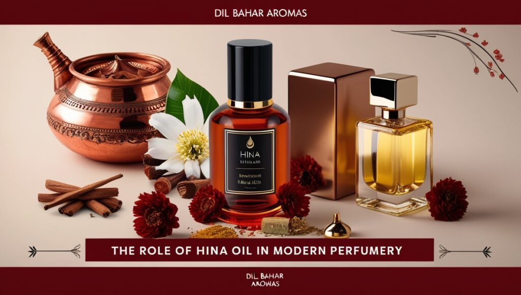 hina oil in modern perfumery
