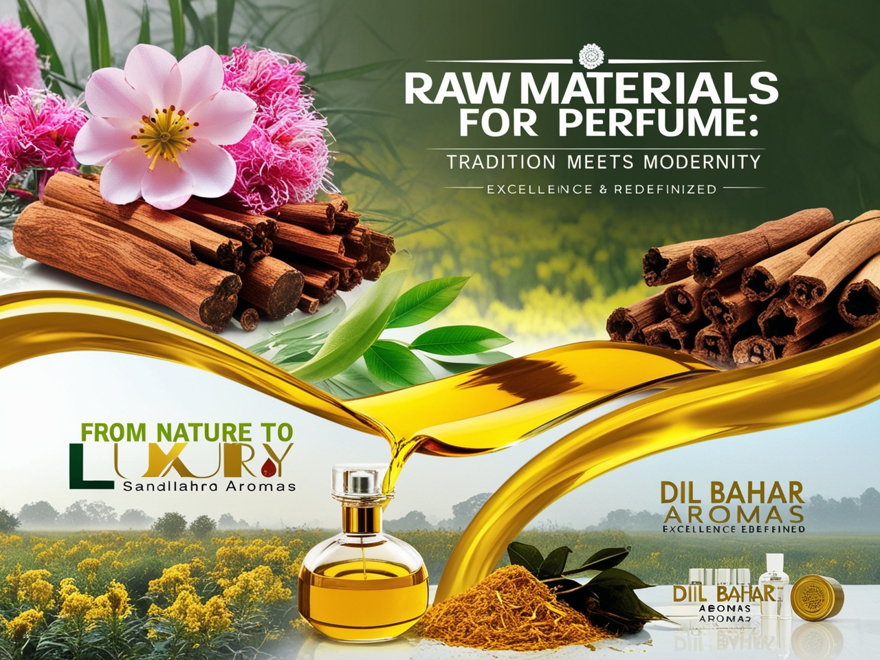 Raw Materials for Perfume: Essential Ingredients Behind Iconic Fragrances