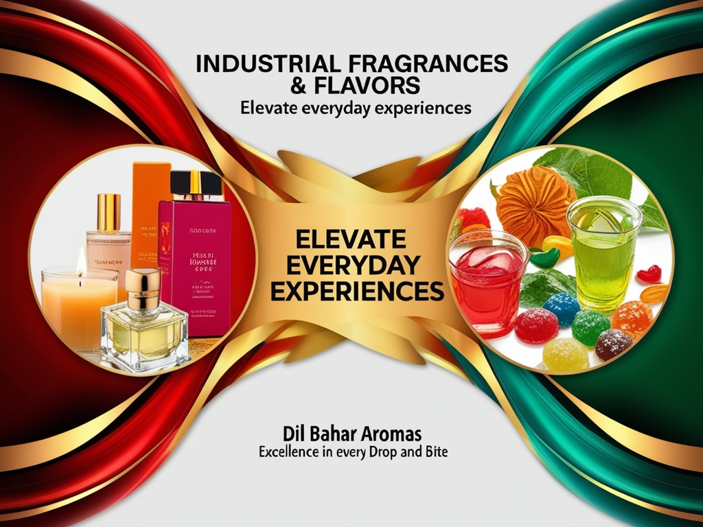 Industrial Fragrances and Flavours: Transforming Everyday Products with Sensory Appeal