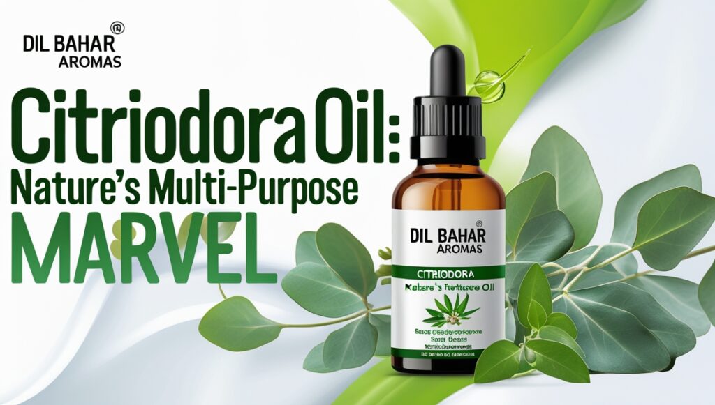 Citriodora Oil Uses