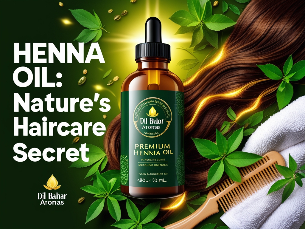Henna Oil for Hair: Nature’s Secret to Strong and Lustrous Locks