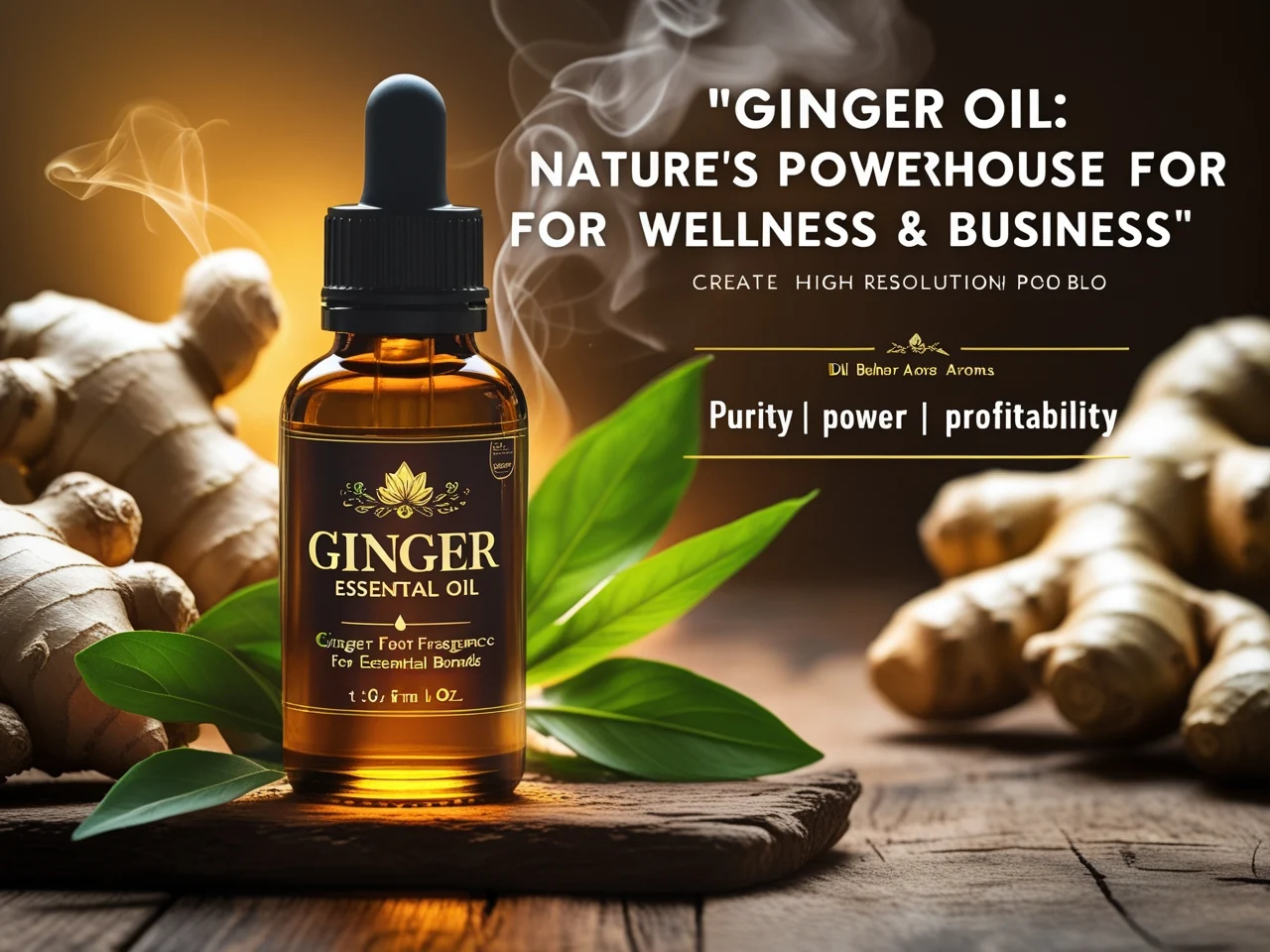 Ginger Oil: The Warm, Healing, and Profitable Ingredient for Your Business